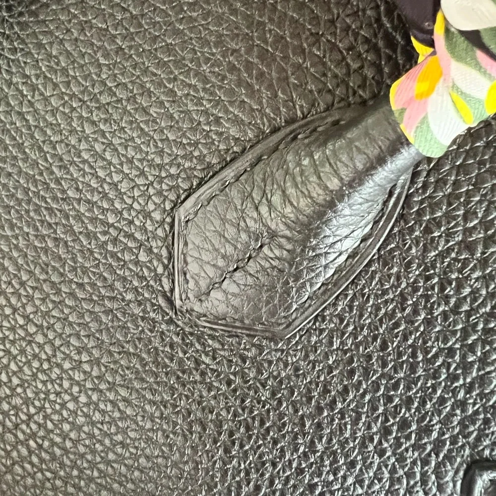 Hermès Birkin 35 noir ( black) Togo gold hardware in excellent condition - Picture 12 of 16